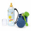 Emil Baby Set Rainbow mit Babyflasche, Thermo-Essglas und Löffel auf weißem Hintergrund