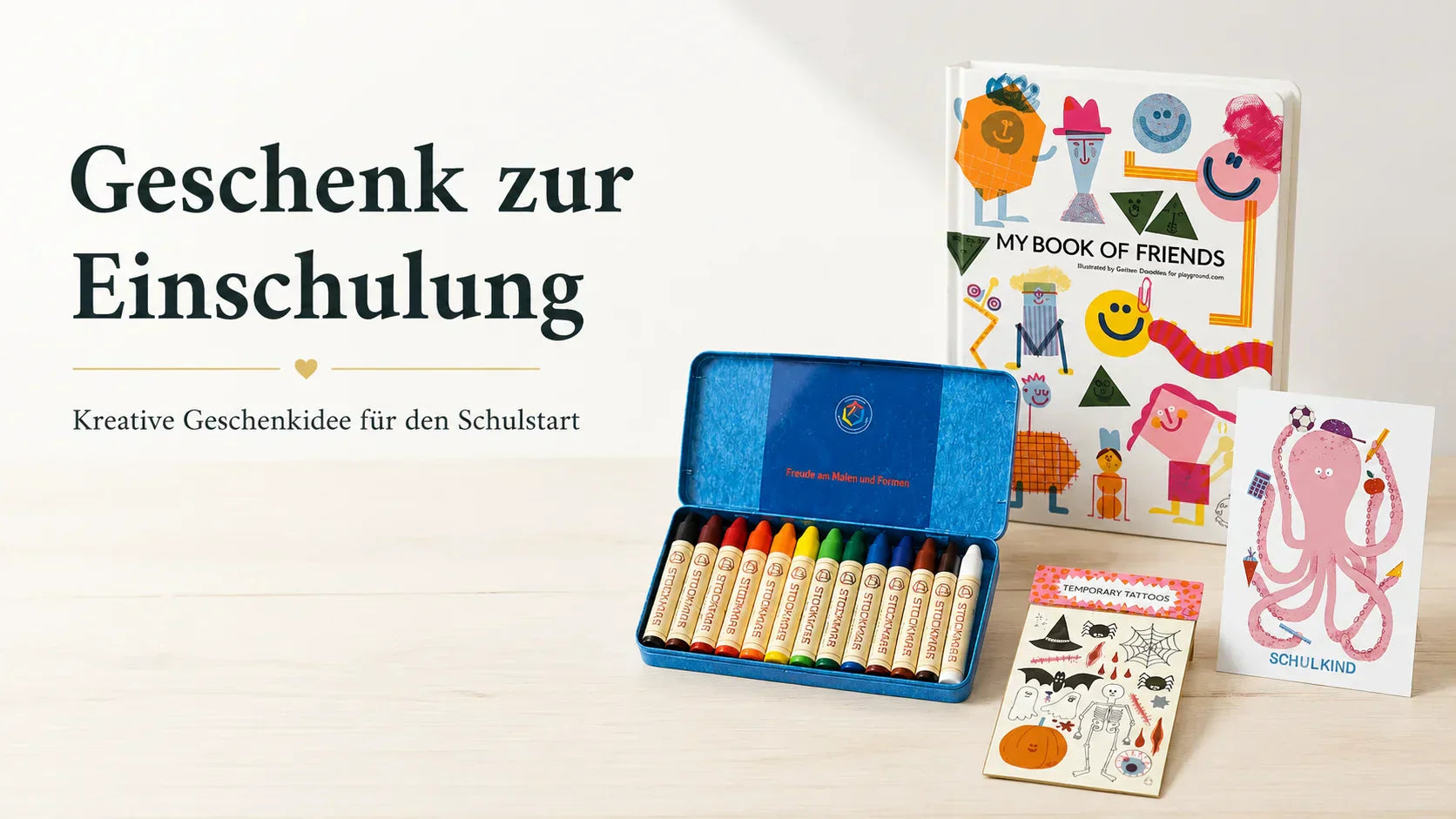 Was schenkt man zur Einschulung? Eine besondere Geschenkidee für Schulkind, Schultüte und Schulstart