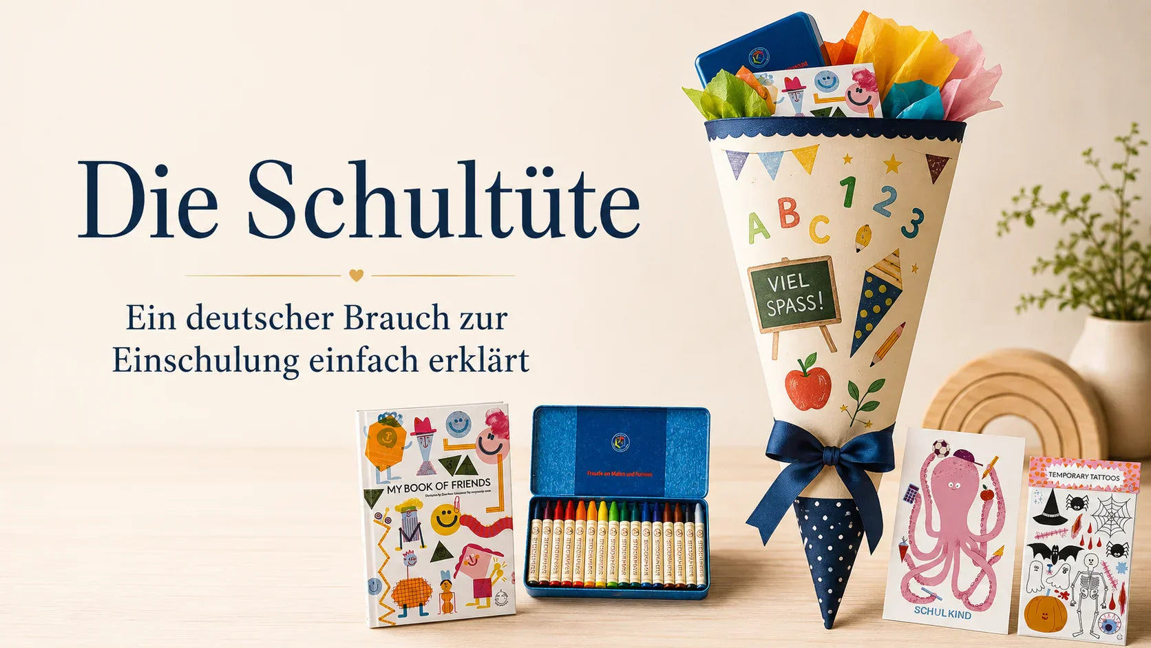 Die Schultüte: Ein deutscher Brauch zur Einschulung einfach erklärt