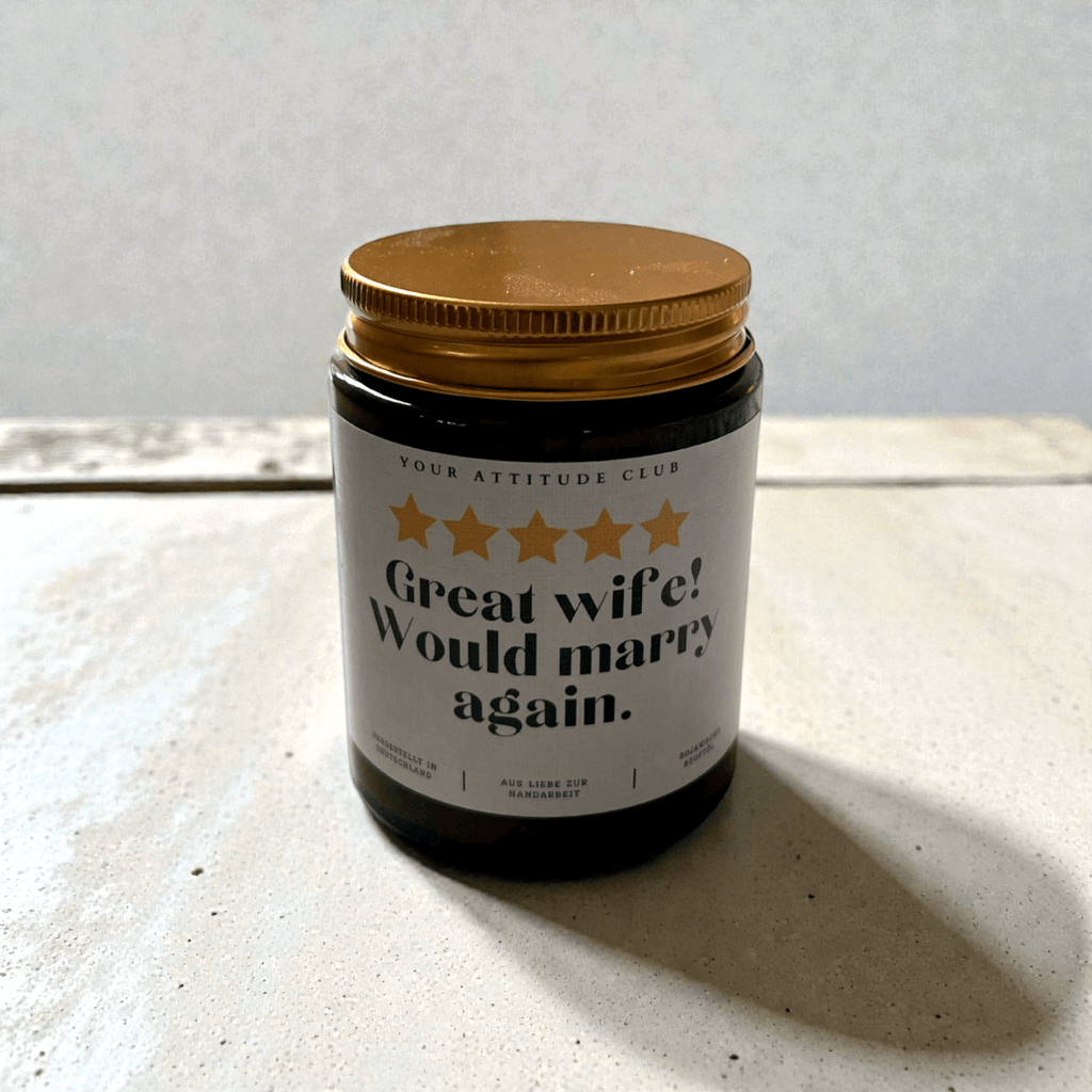 Kerze - Great wife! Would marry again