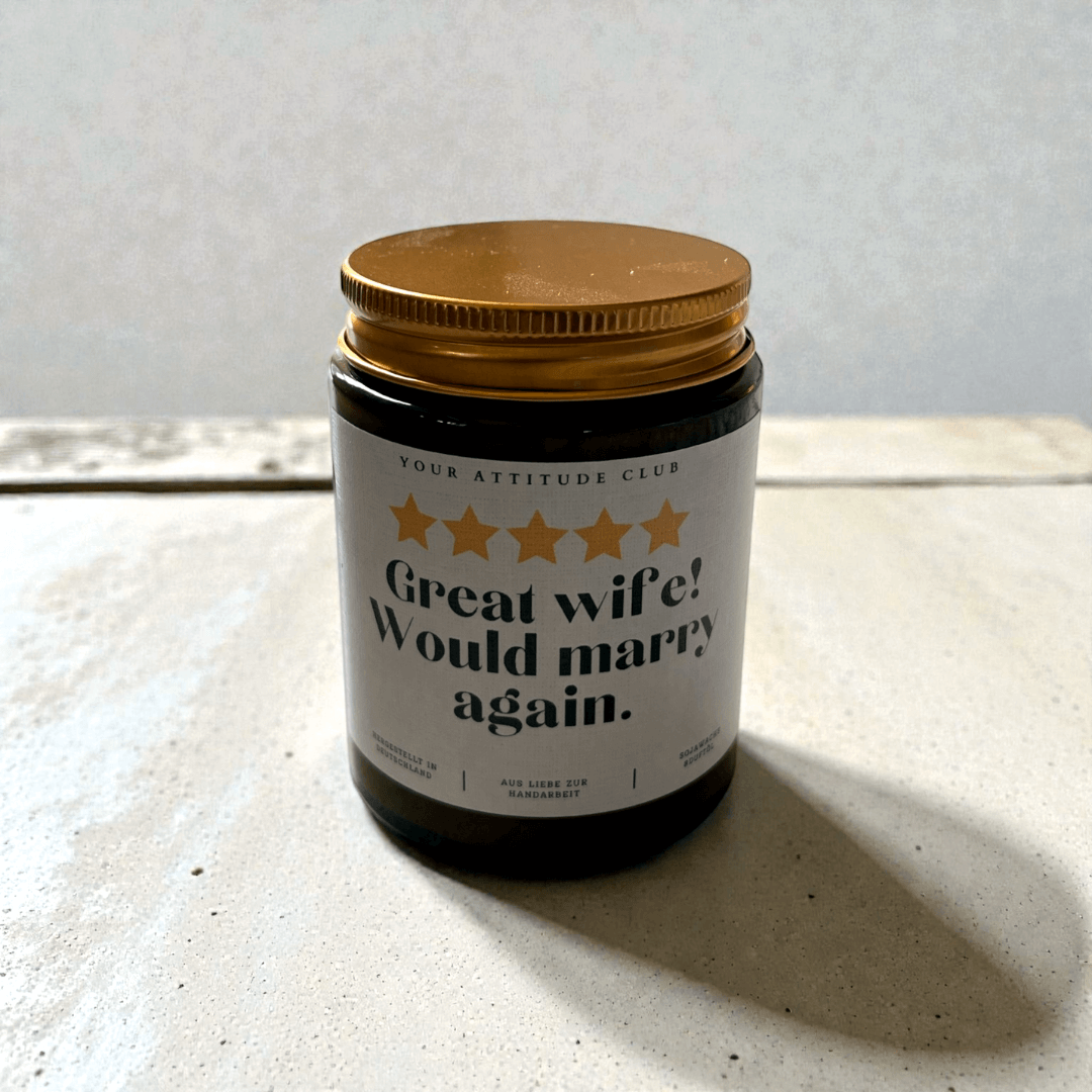 Kerze - Great wife! Would marry again