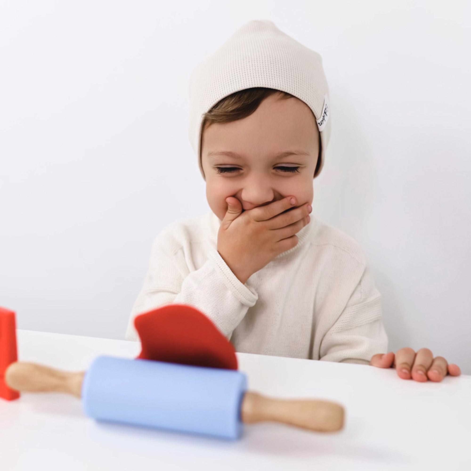 Knetroller "Rolli" von KNETÄ (gelb, mint, flieder)