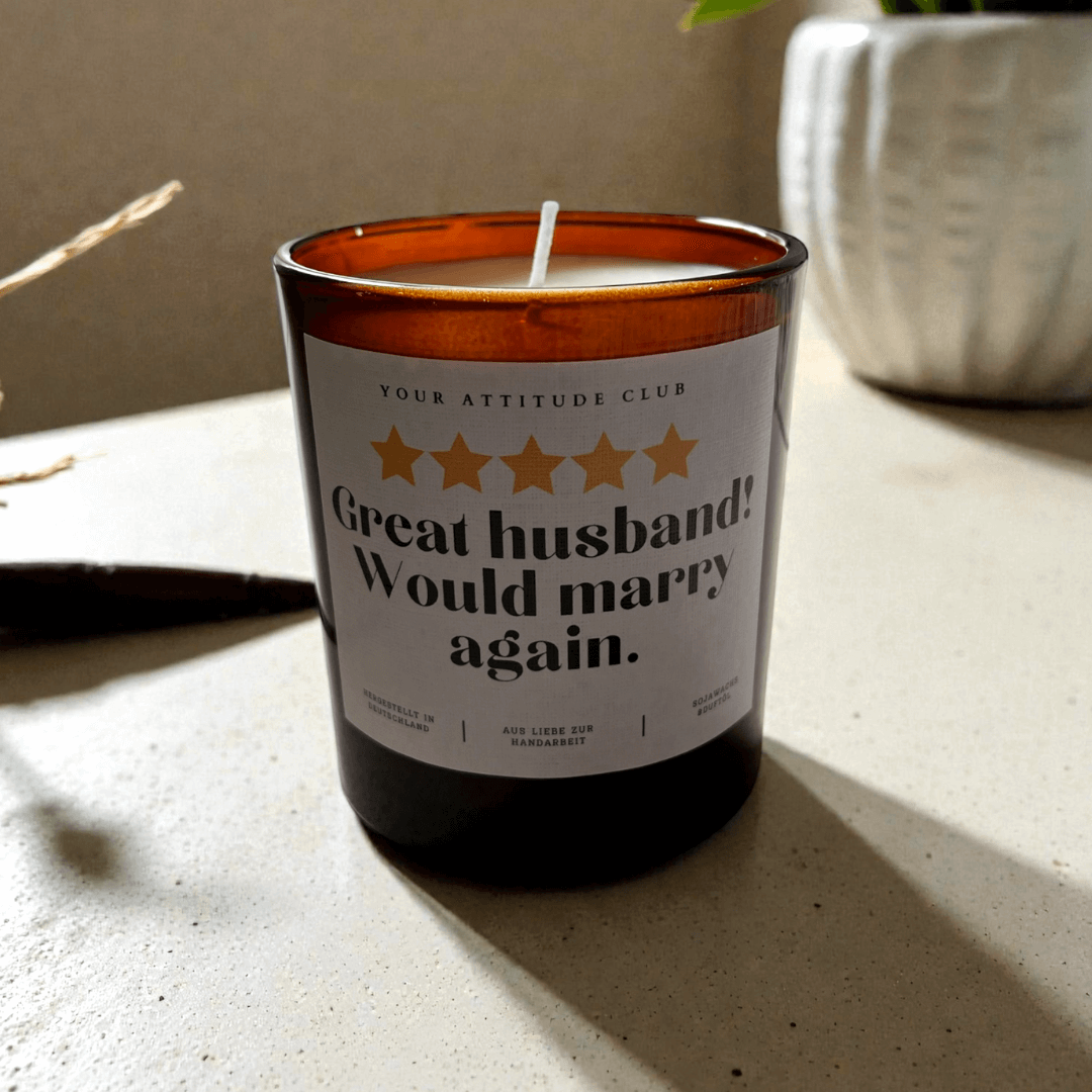 Kerze - Great husband! Would marry again.