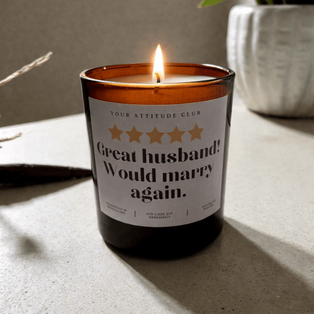 Kerze - Great husband! Would marry again.