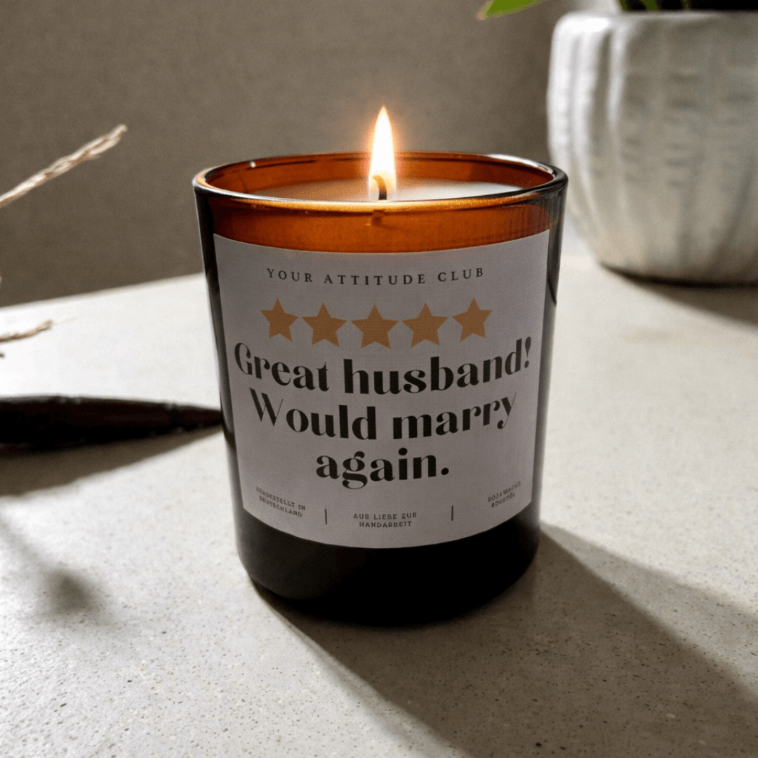 Kerze - Great husband! Would marry again.