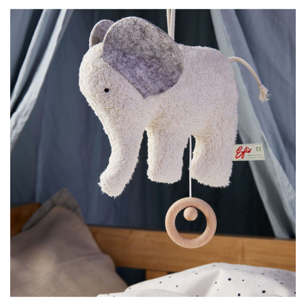 Spieluhr Elefant Filz von Efie