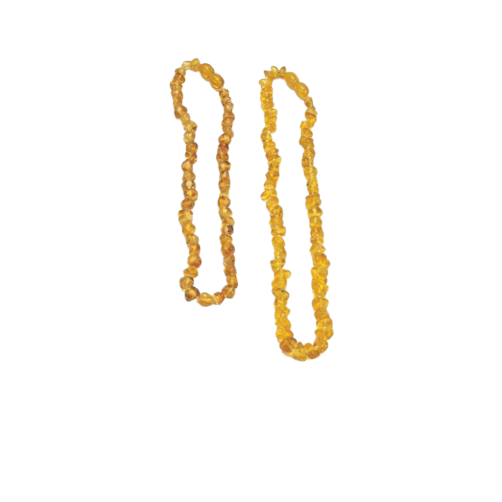 Bernsteinkette 31-33 cm, honig-farben (Schmuck)