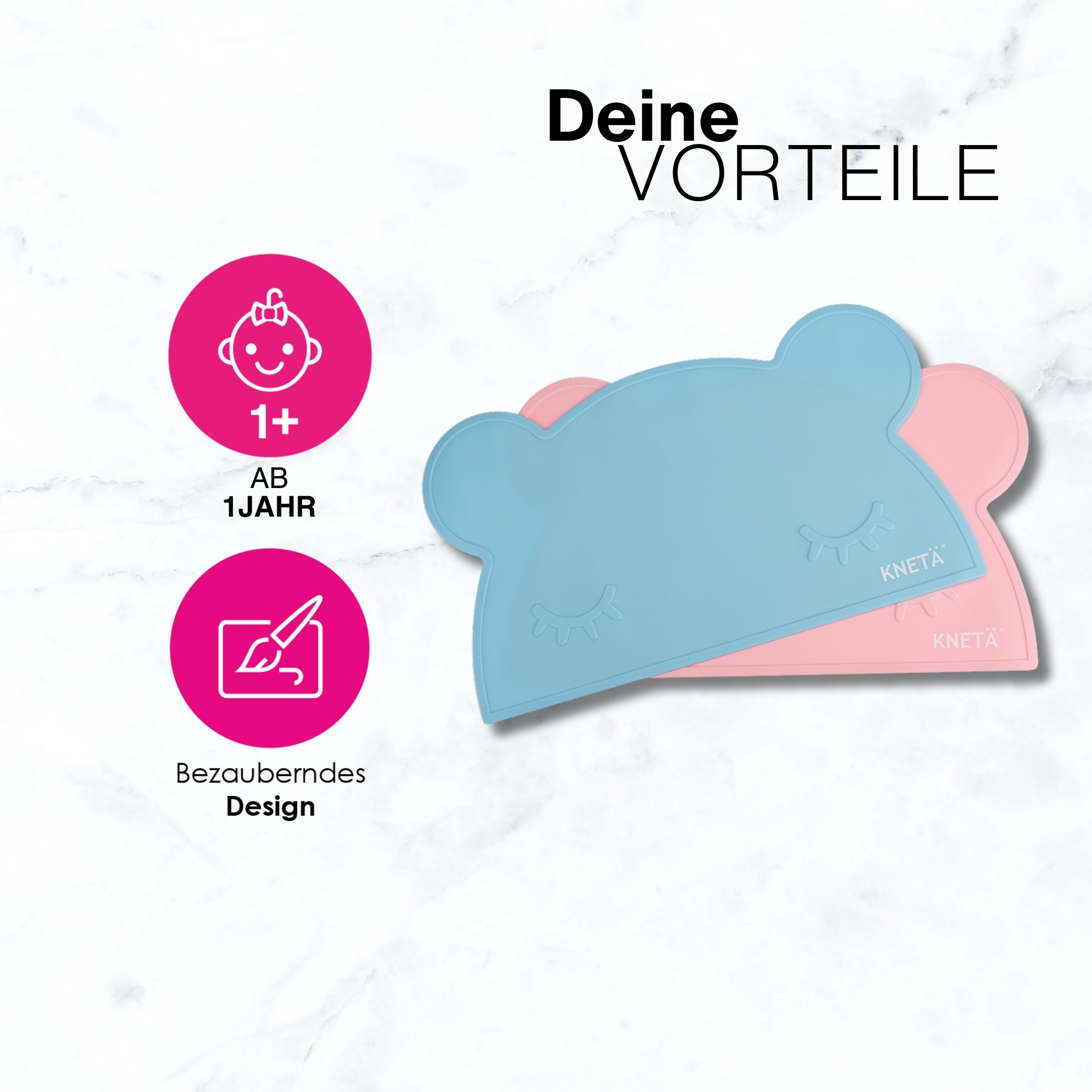 Tischunterlegmatte Bärchen von KNETÄ