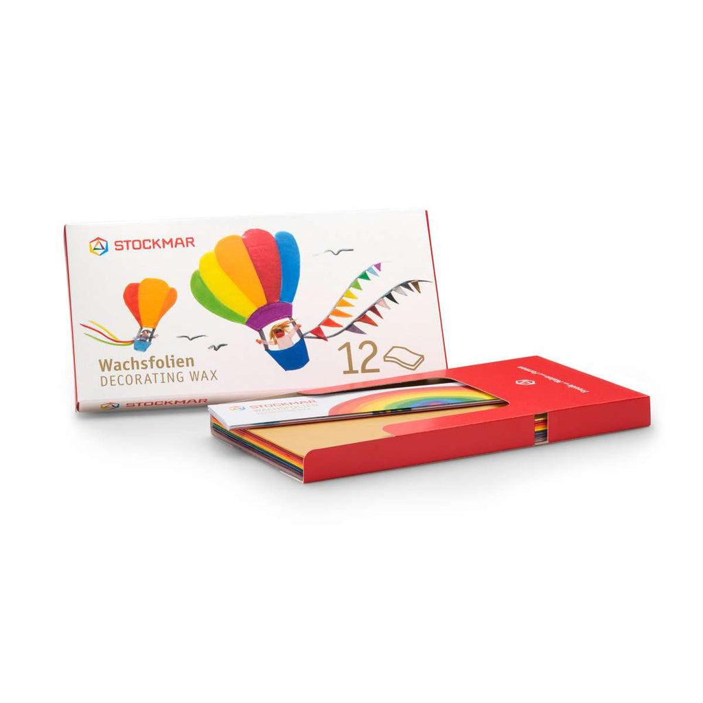 STOCKMAR Wachsfolien (12 Farbfolien á 200 x 100 x 0,9 mm)