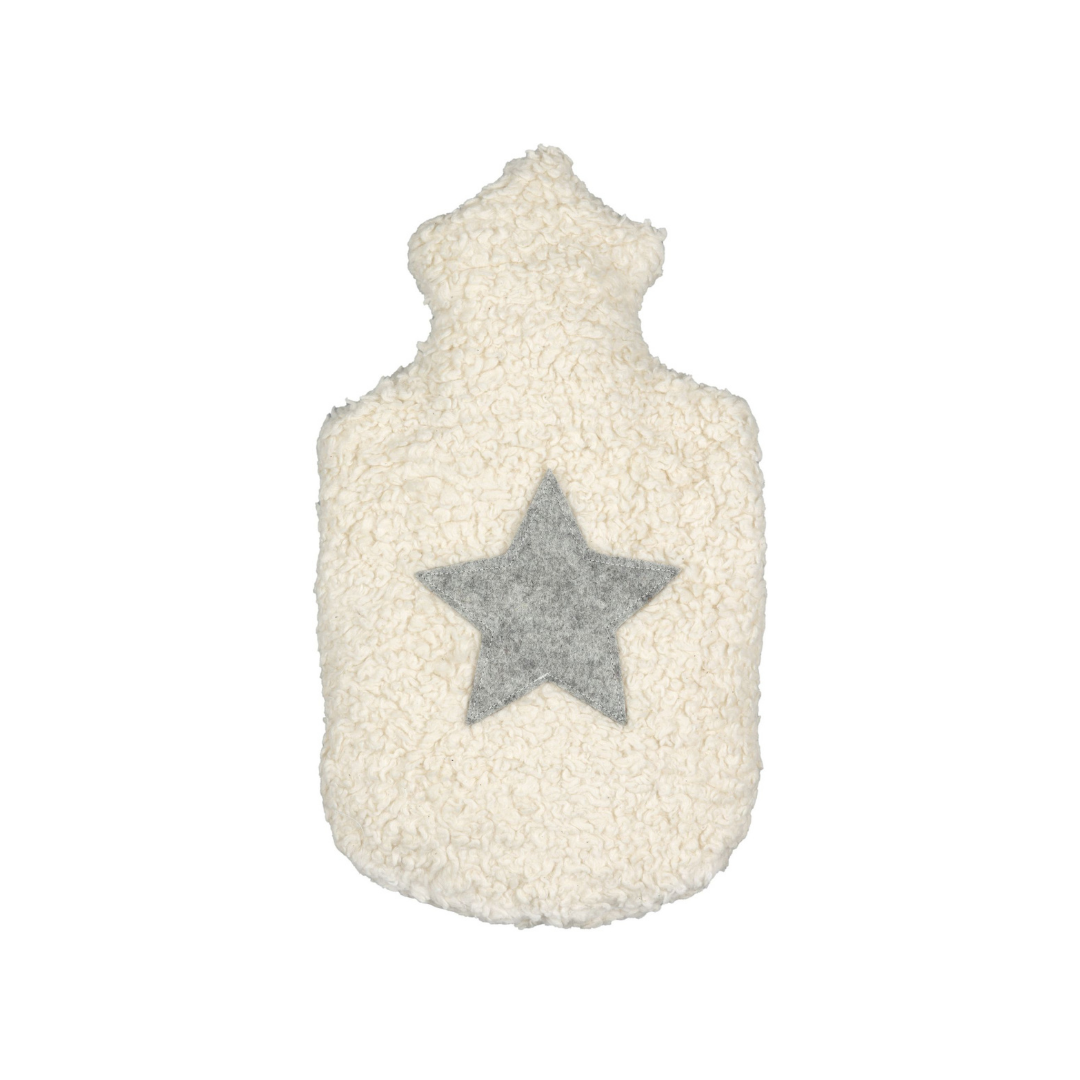 Wärmflasche Filz-Stern, kontrolliert biologischer Anbau von Efie