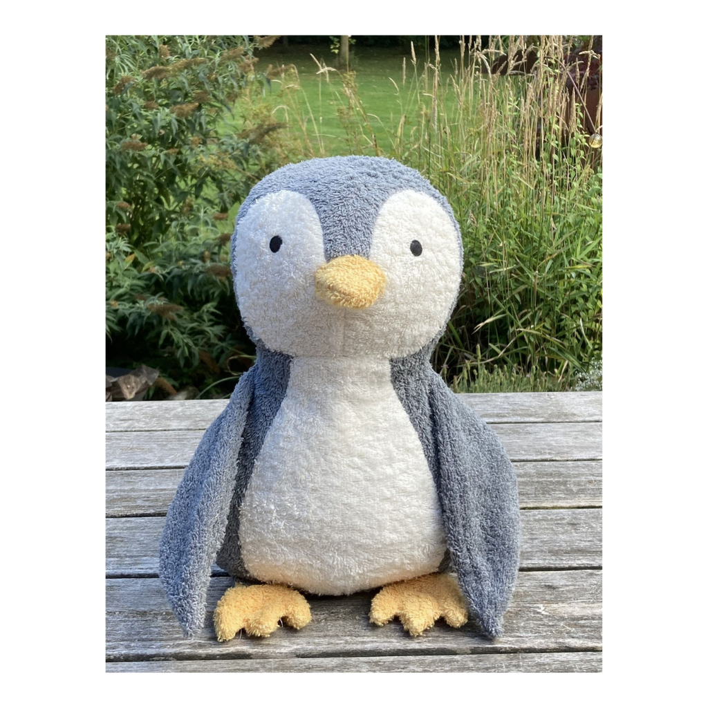 Large plush penguin by Efie