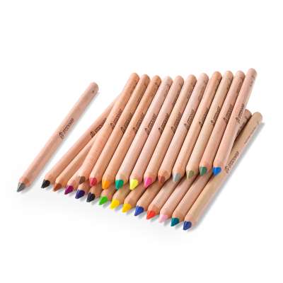 24 colored pencils (triangular) from STOCKMAR