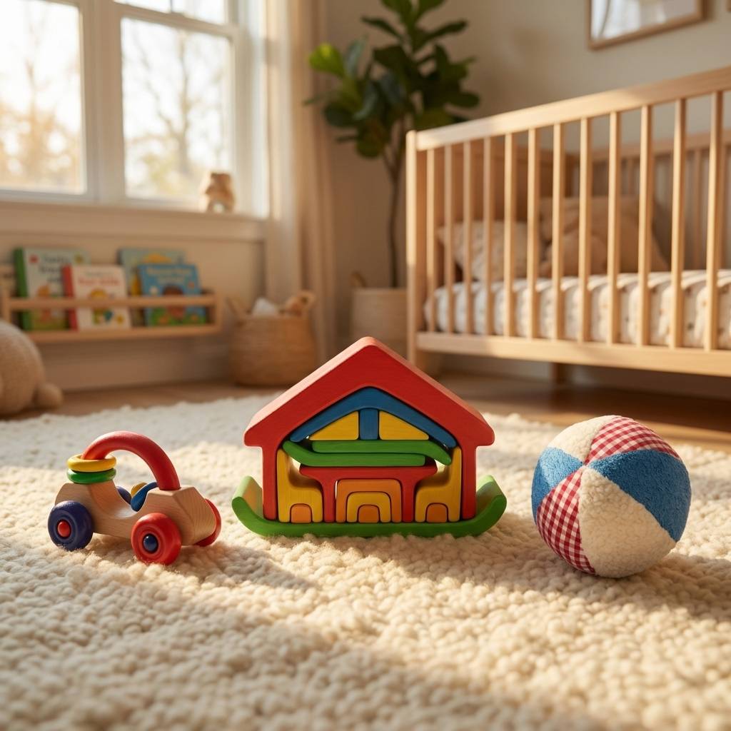 Baby Geschenkset „Erstes Jahr Wachsen & Staunen“