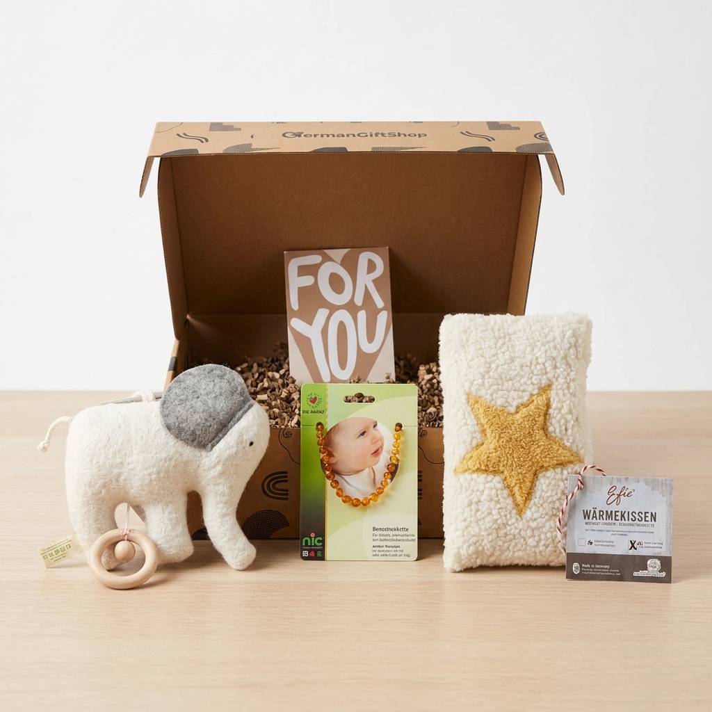 Baby Geschenkset „Kleiner Stern“ – Geborgenheit zur Geburt