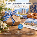 Bayern Emaille Pin Weiß-Blau als kleines Mitbringsel aus Bayern – Geschenkidee für Bayern-Fans, Oktoberfest-Besucher und Deutschland-Reisende