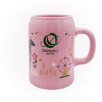 Oktoberfest Bierkrug für Frauen in rosa
