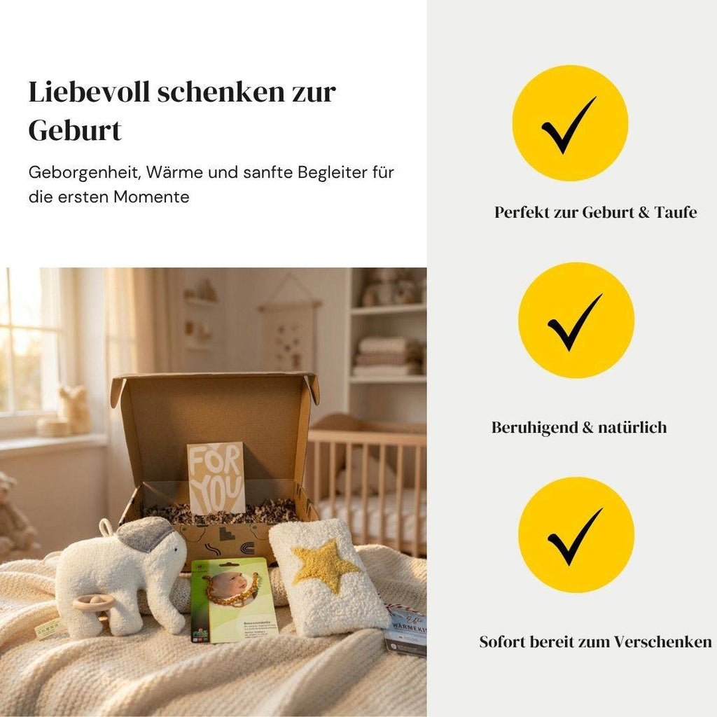 Baby Geschenkset „Kleiner Stern“ – Geborgenheit zur Geburt