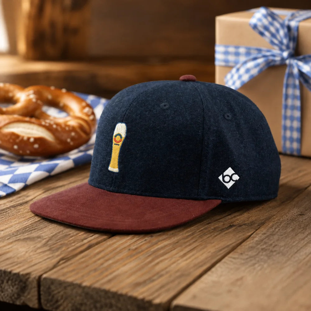 ERDINGER Weißbräu Cap als bayerische Geschenkidee mit Brezel und Geschenkverpackung