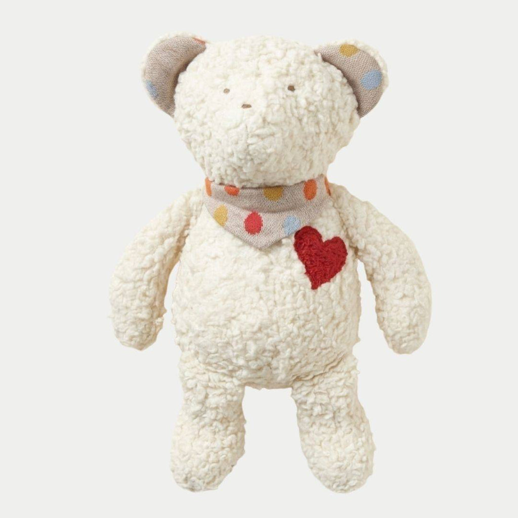 Efie Teddy mit Herz – Das GOTS-zertifizierte Kuscheltier aus Bio-Baumwolle für Babys & Kleinkinder