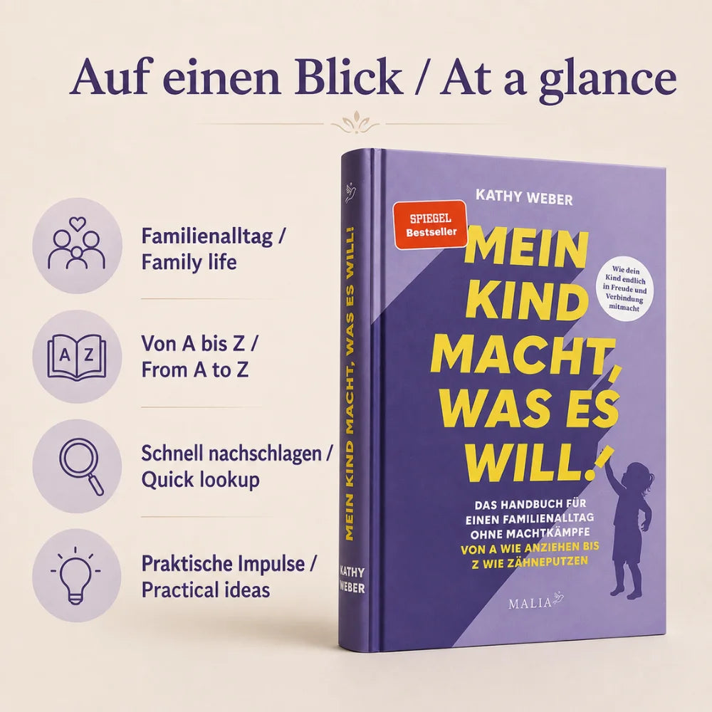 Elternratgeber „Mein Kind macht, was es will!“ für mehr Kooperation und weniger Konflikte im Familienalltag