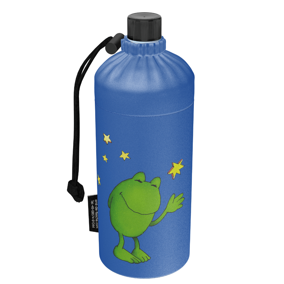 Kinder Trinkflasche 0,6 Liter Motiv Janosch von Emil + Trink Cap!