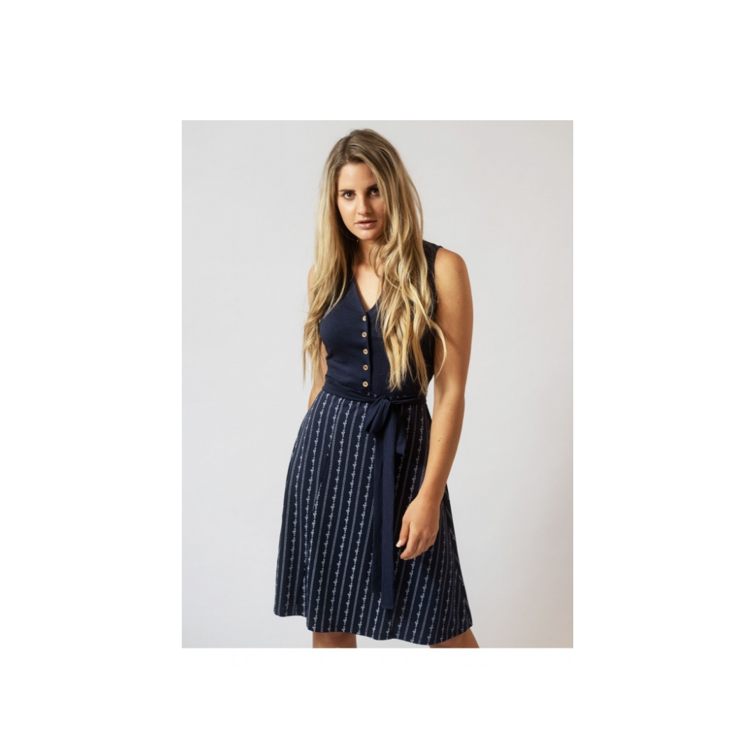 Dirndlkleid (dukelblau)