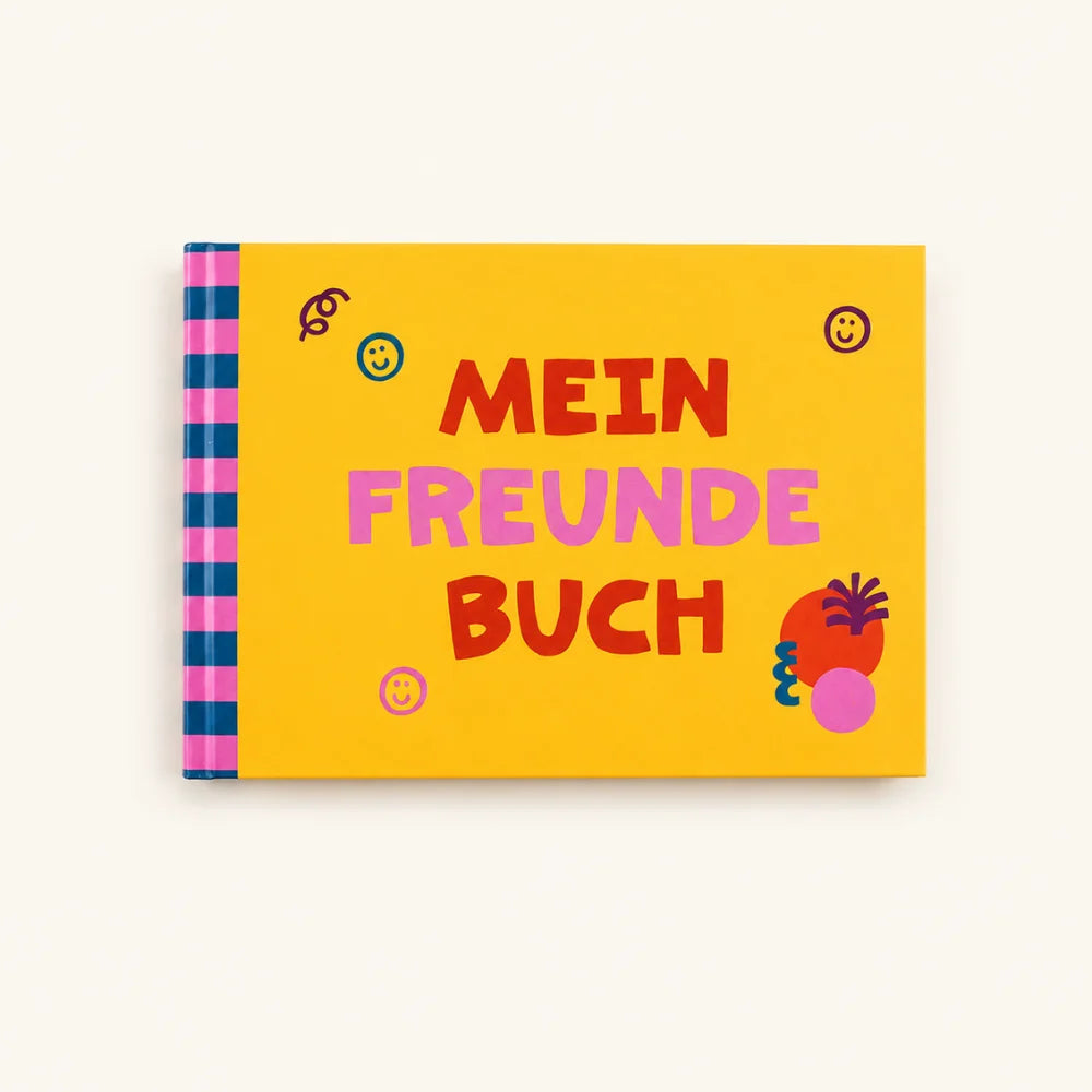 Freundebuch für Schulanfänger als Geschenk zur Einschulung