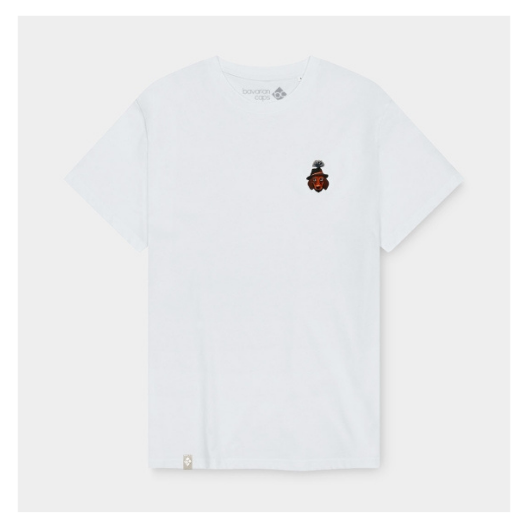 Herren T-Shirt "Monsineur Waldi" (weiß)