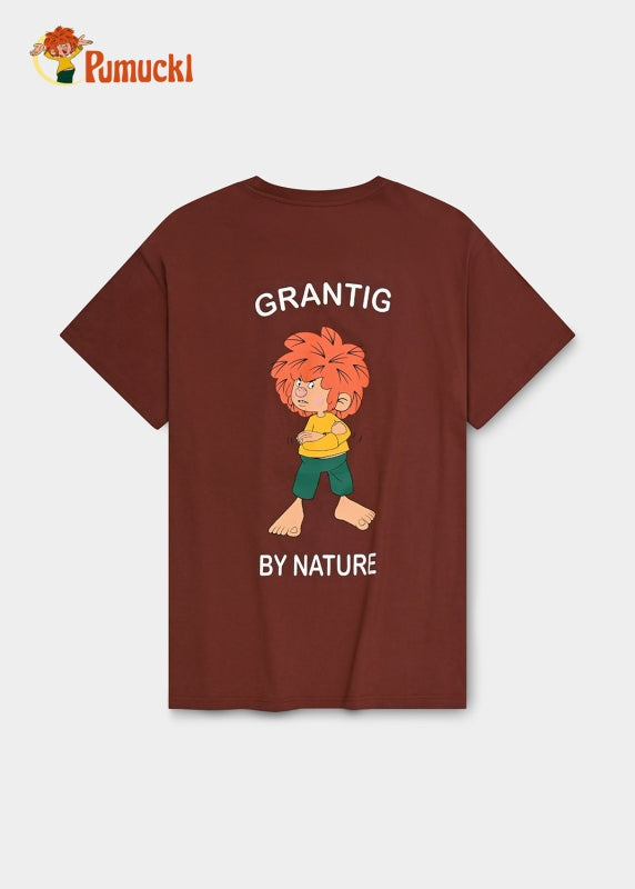 남성용 티셔츠 Pumuckl "Grantig by nature"