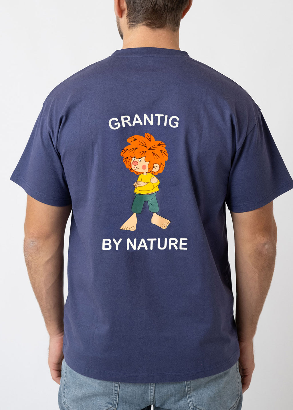 남성용 티셔츠 Pumuckl "Grantig by nature"