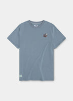 Herren T-Shirt Bavarian Trinity (blaugrau)