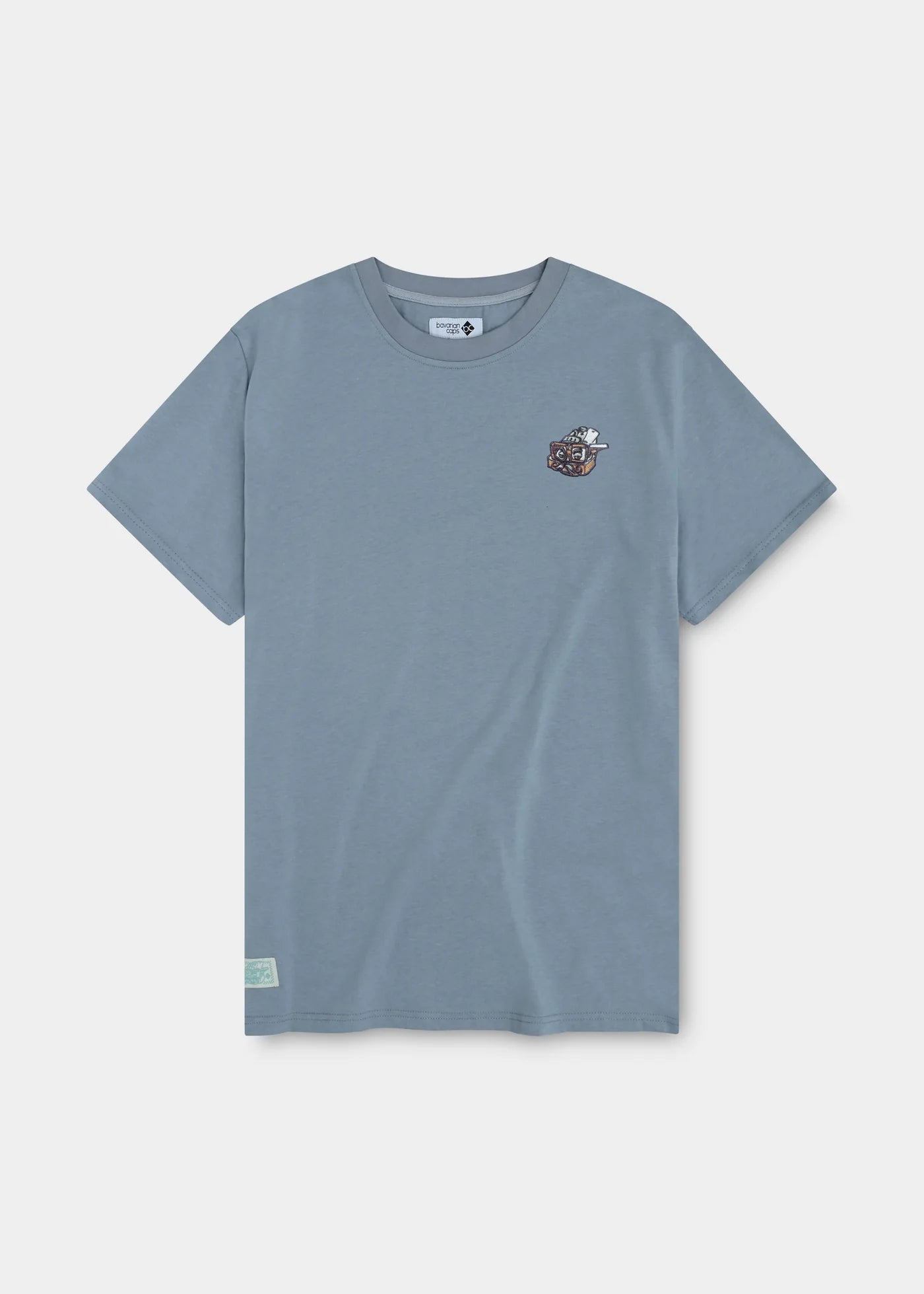 Herren T-Shirt Bavarian Trinity (blaugrau)