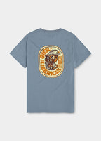 Herren T-Shirt Bavarian Trinity (blaugrau)