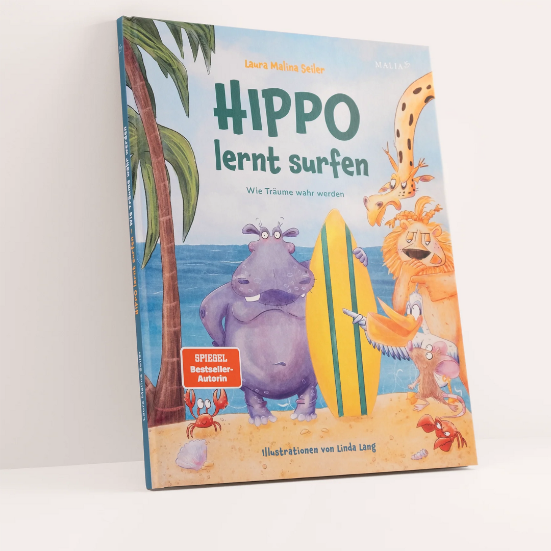Hippo lernt surfen (Deutsche Ausgabe) Hauptbild