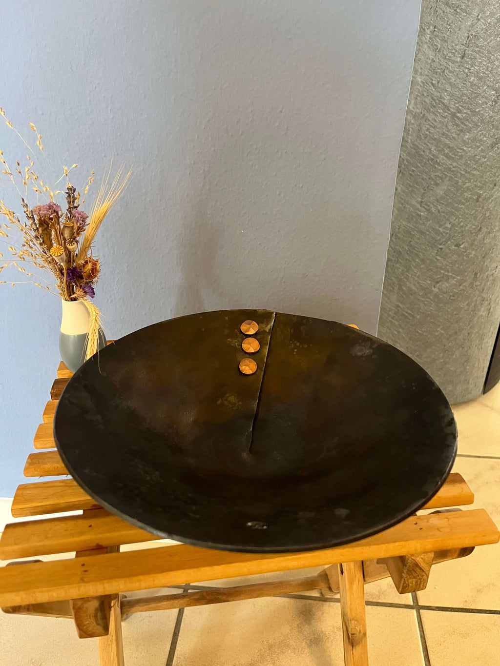 🎁 Geschenkset Handgeschmiedete Dekoschalen