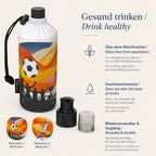 Emil Fußball-Trinkflasche 0,4 l – gesund trinken mit Glas ohne Weichmacher