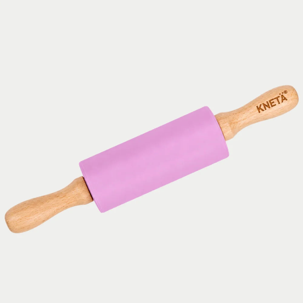 KNETÄ Knetroller ‚Rolli‘ aus Holz – Knetzubehör ab 1 Jahr