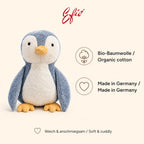 EFIE Kuschelpinguin aus Bio-Baumwolle – weich, anschmiegsam und Made in Germany