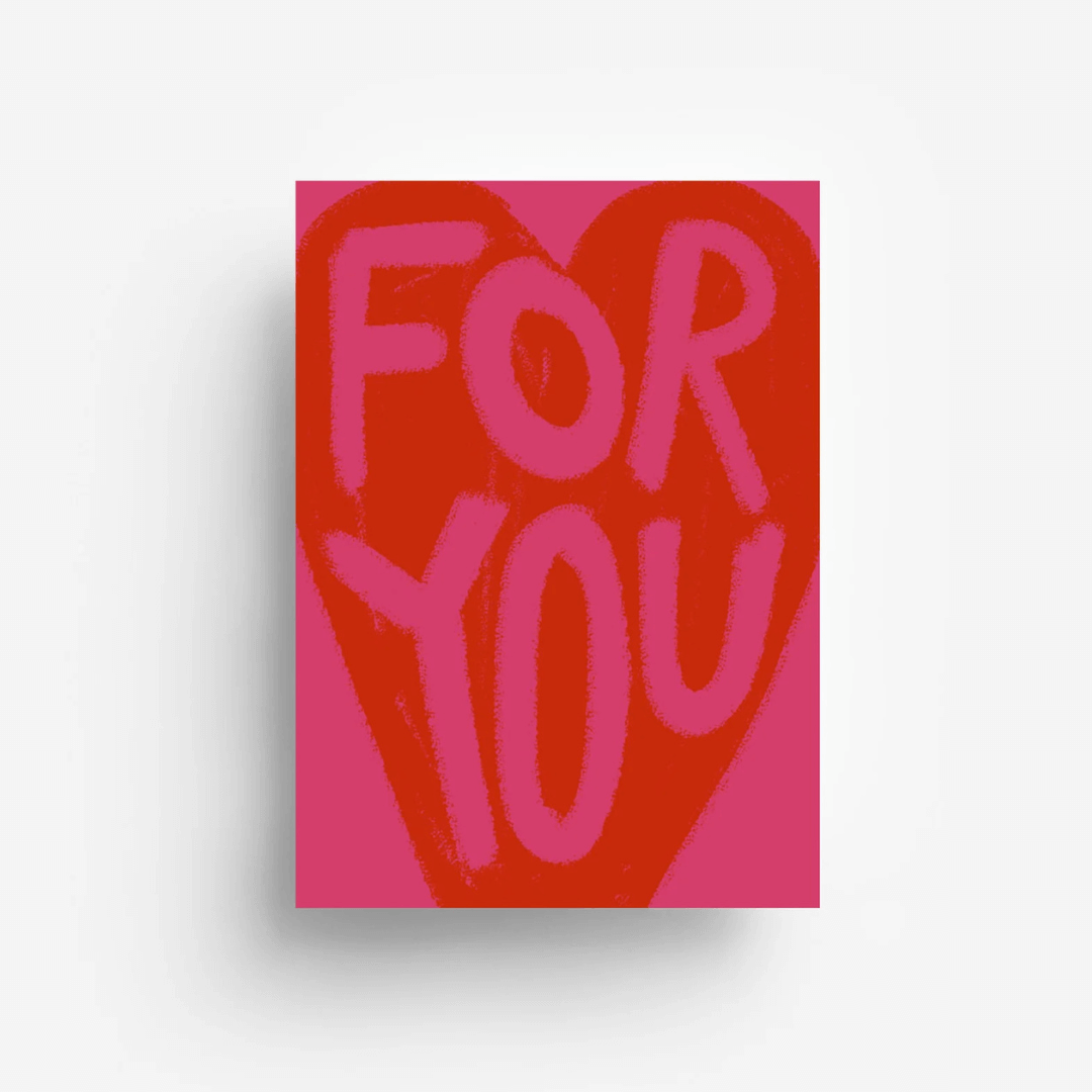 Postkarte - For you Hauptbild