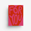 Postkarte - For you