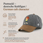 Pumuckl Kinder-Cap mit Erklärung zur deutschen Kultfigur und zum Wort Grantig