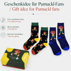 Pumuckl Sockenbox als Geschenkidee mit zwei verschiedenen Paar Socken für Pumuckl-Fans