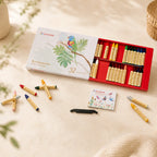 32 Wachsmalfarben als Geschenk