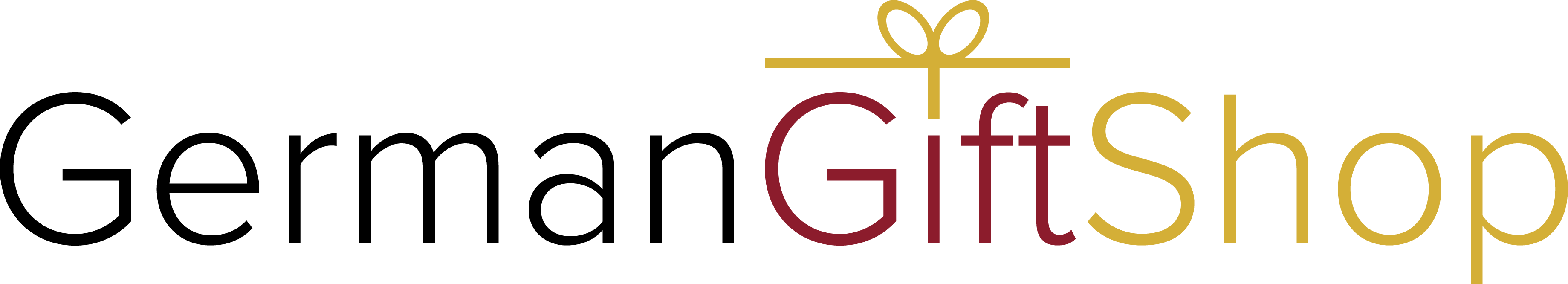 Logo in Farbe von The German Gift Shop
