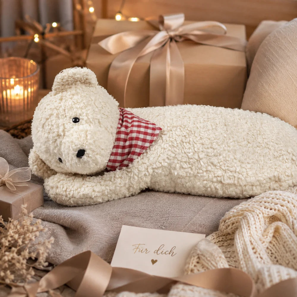 EFIE Zirbenkissen Teddy als hochwertiges Geschenk für Kinder