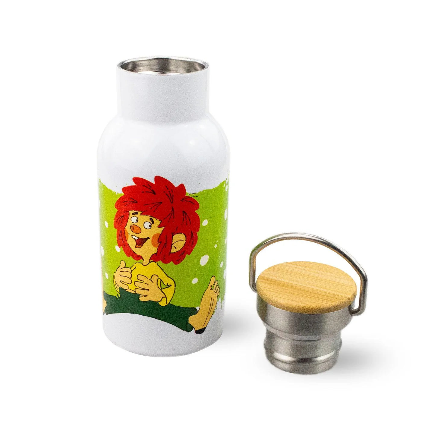 Pumuckl Thermo Trinkflasche aus Edelstahl (350 ml) Hauptbild