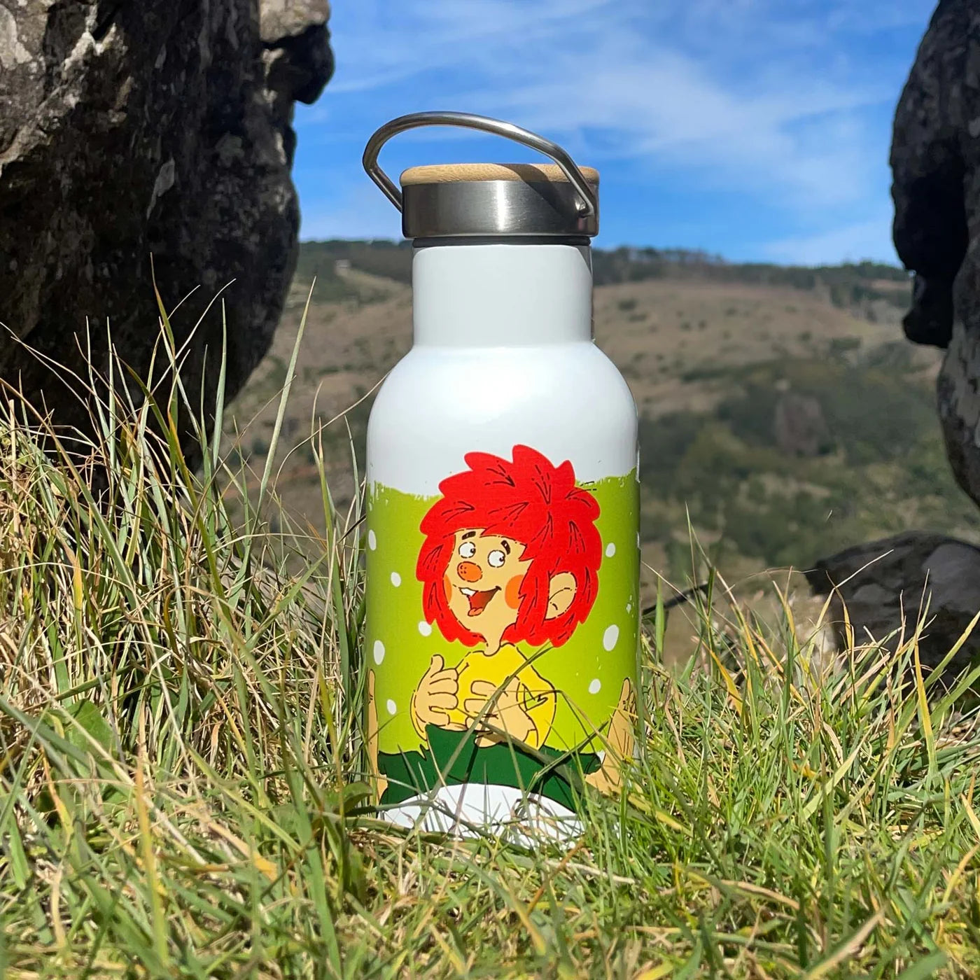 Pumuckl Thermo Trinkflasche aus Edelstahl (350 ml) Zweitbild