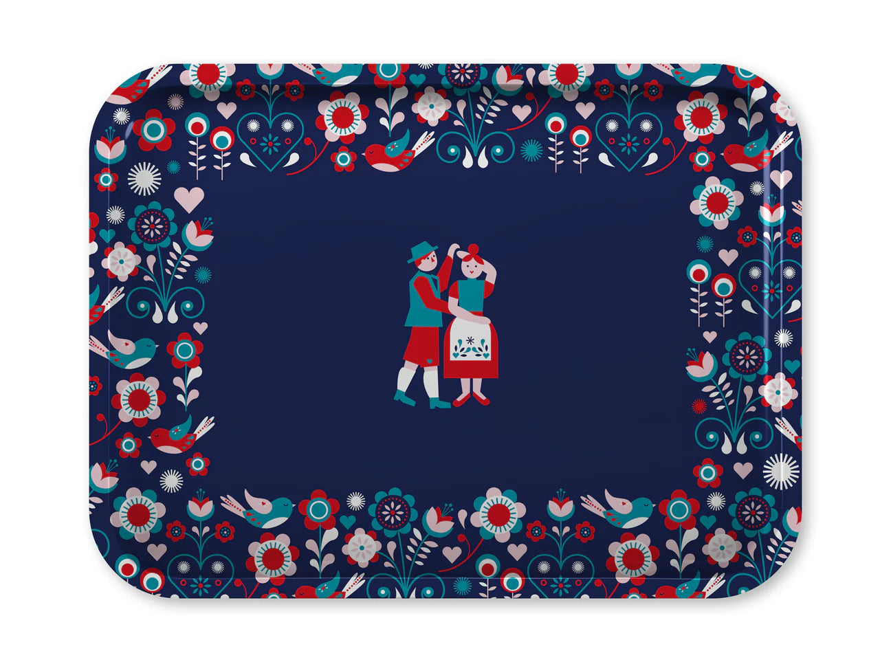 Wunderschönes Tablett mit Oktoberfest Motiv aus Birkenfunier designed in Deutschland Hauptbild